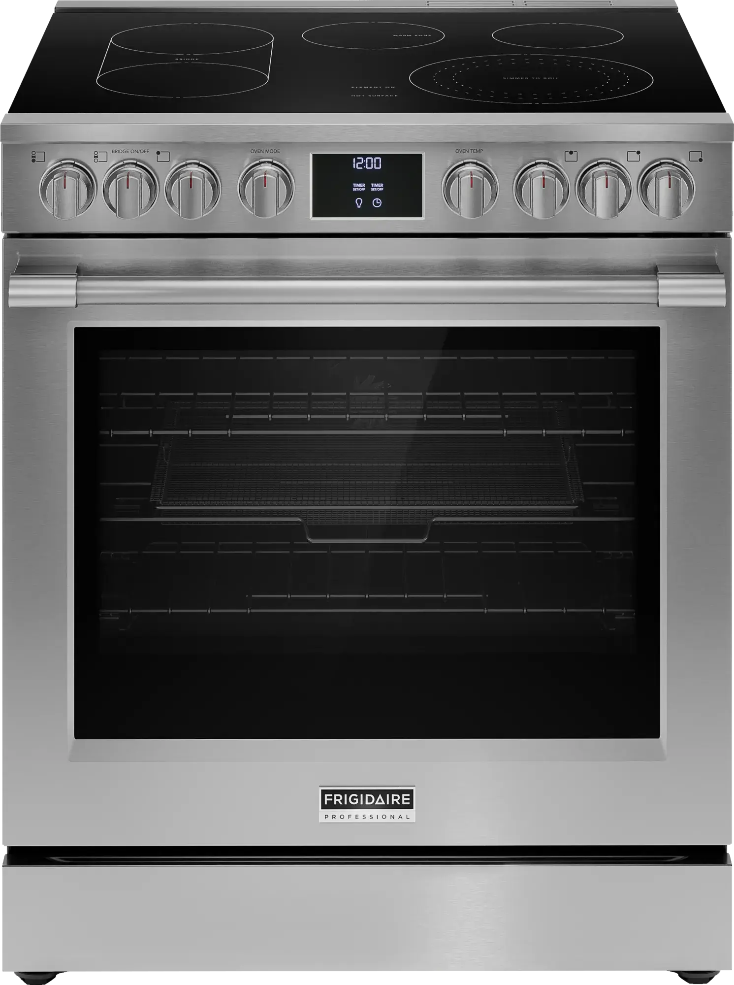 30” Electric Range with No Preheat + Air Fry, Includes Air Fry Tray